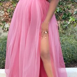 Baby Shower Pink Dress 