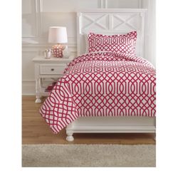 new ashley furniture twin size 2pc comforter set