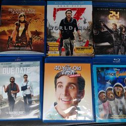 Five Blu-ray Movies On Disc 