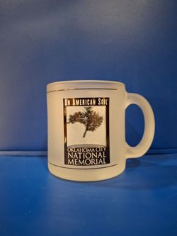 VINTAGE OKLAHOMA MEMORIAL MUG