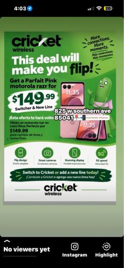 Rzar special only at Cricket
