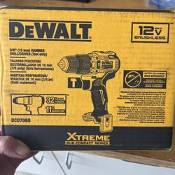 12V Dewalt Compact Hammer Drill/Driver NEW!