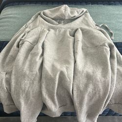 Grey Zip Up Sweater