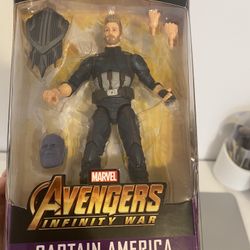 CAPTAIN AMERICA, Legends Series / Marvel Avengers INFINITY WAR action figure