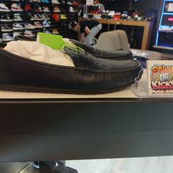 GUCCI SIGNATURE DRIVER "BLACK DEBOSSED LEATHER" - #431063 CWD20 1000 - SIZE 11 - ORIGINAL BOX