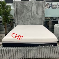 Modern classic high headboard Queen/King bed frame
