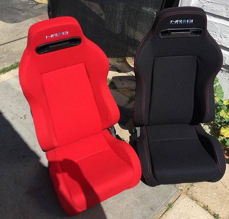 New NRG racing seats