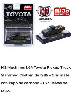 M2 Machines 1985 Toyota Truck MiJo Exclusive 1:64