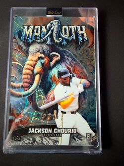 Jackson Chourio Wild Card Mammoth Rookie Card 2/2