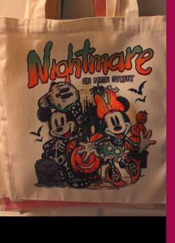 Nightmare on Main street tote