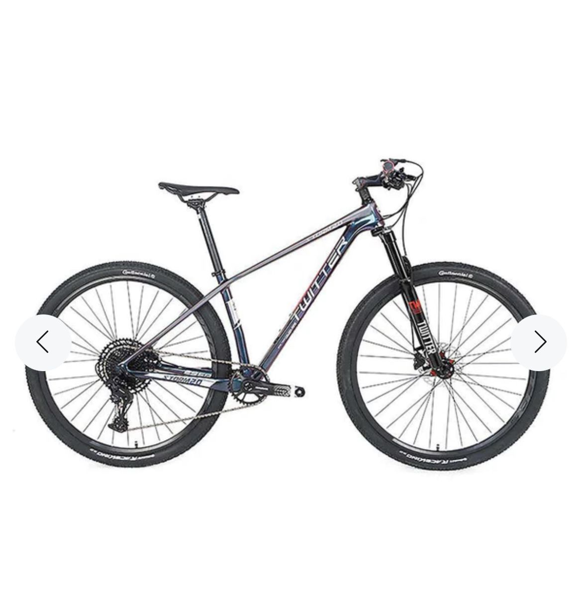 Full Carbon Hardtail Mountain Bike Twitter Storm 2.0 Shimano 27 Speed 29" Wheels