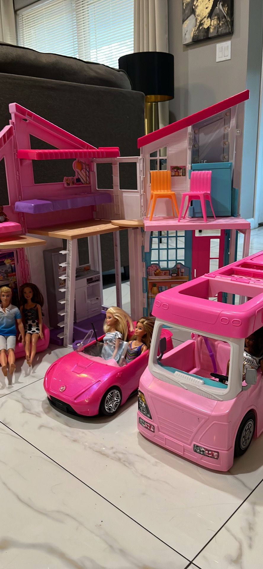 Barbie House And Rv