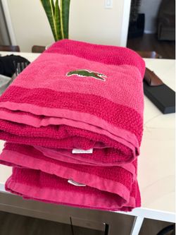 Pink Towels Set