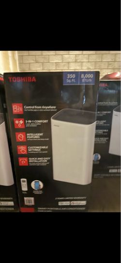Toshiba 8,000 BTU Smart Portable Air Conditioner
