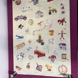 3 Vintage Poster’s Decor 28”x19”