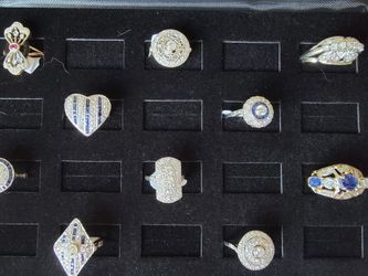 PLATINUM DIAMONDS SAPPHIRES RUBIES! 