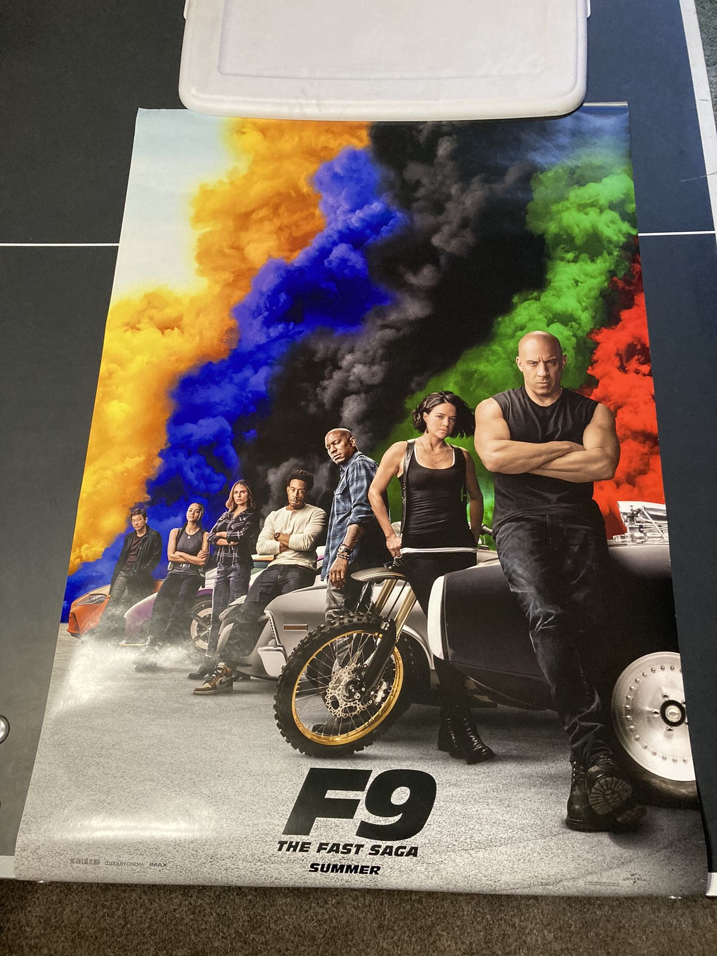 F9 Original Movie Poster
