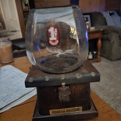 Vintage  Penny Gumball Machine 