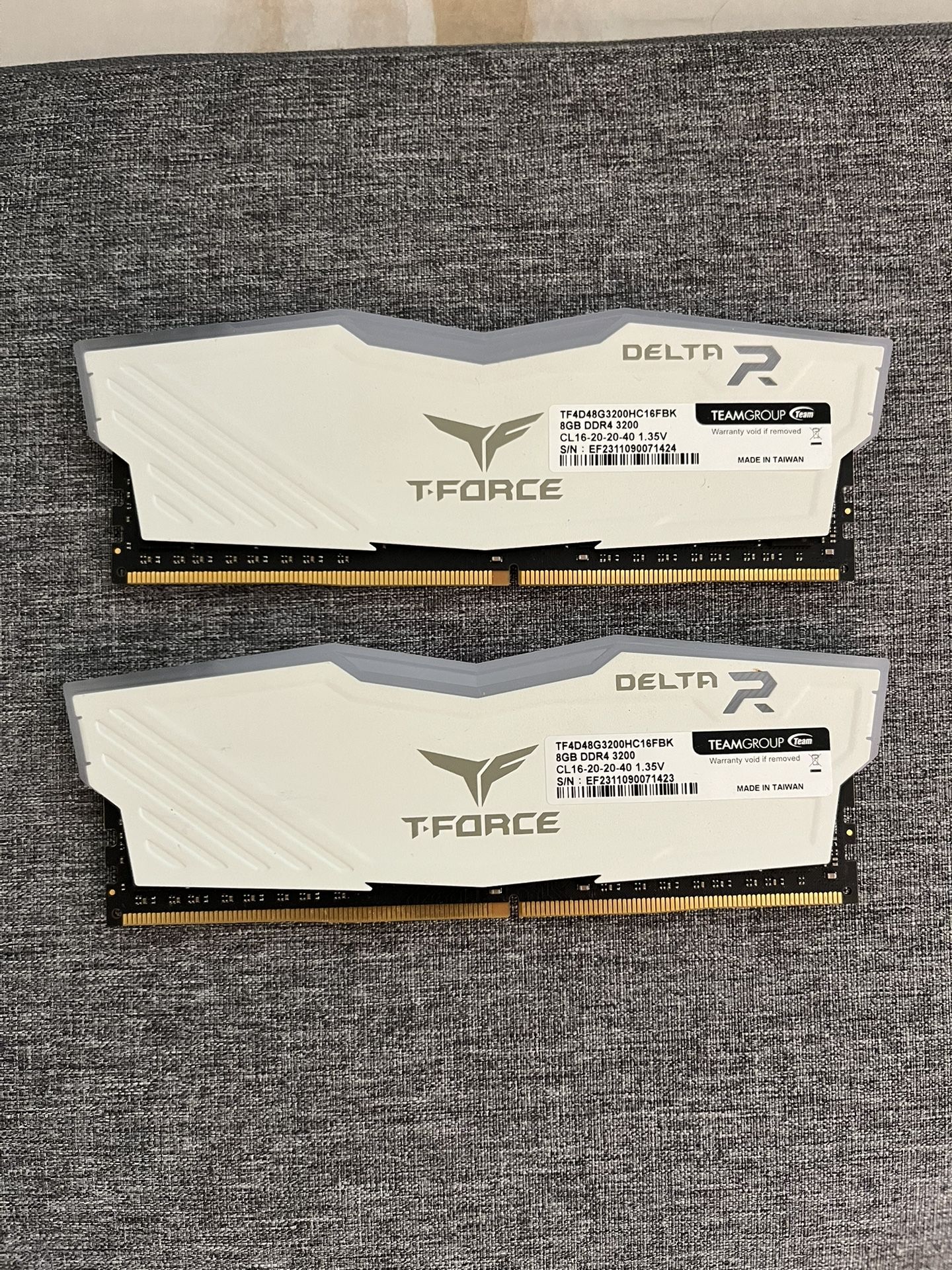 RGB Ram T Force Delta R DDR4 16gb for Sale in Pasadena, CA - OfferUp