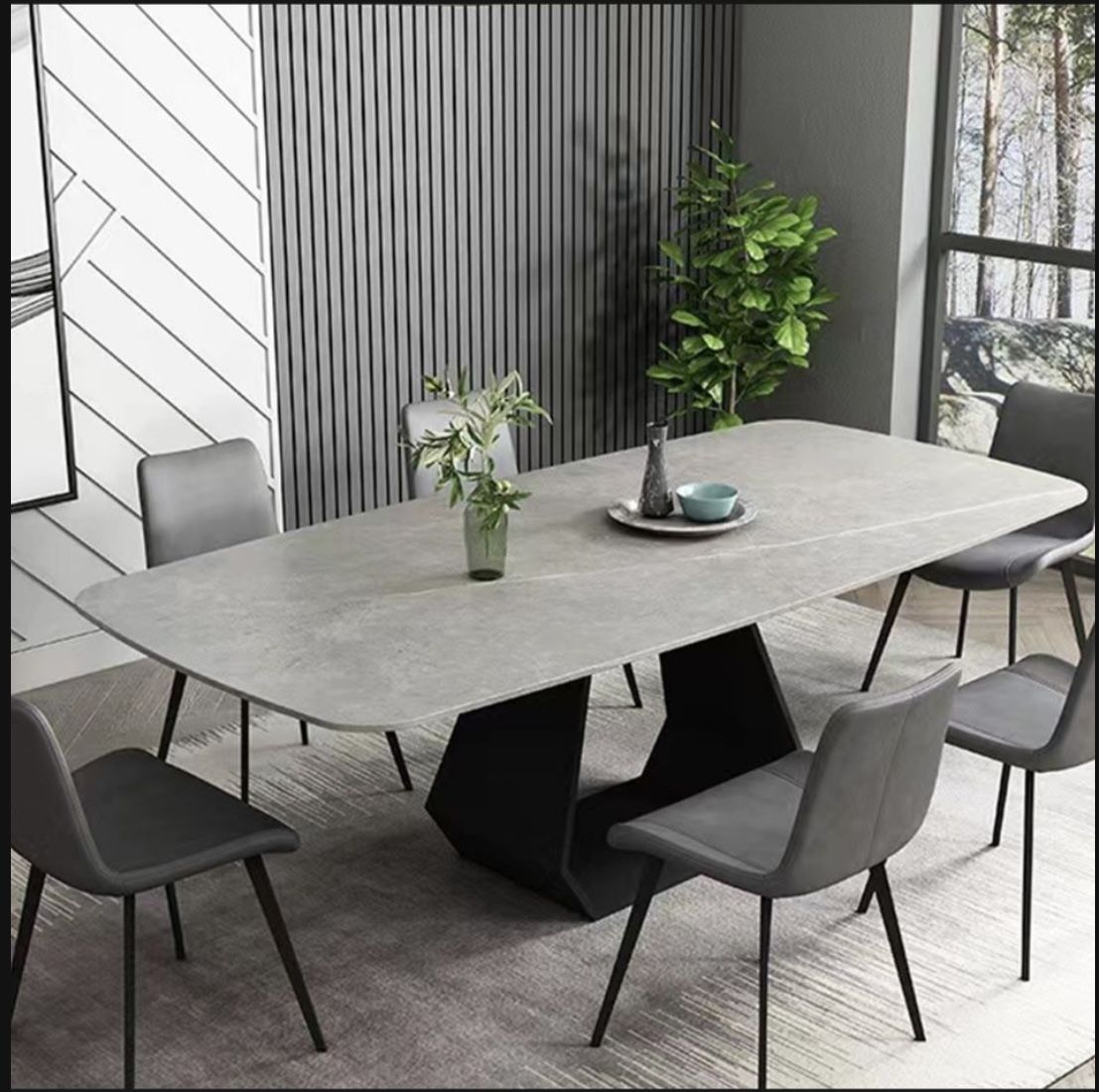 Modern and beautiful dining table 71”  🤩🤩