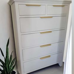 Dresser White Solid Wood