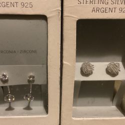 Sterling Silver Earrings,by I Am