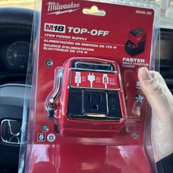 Milwaukee Top Off  175 W Battery