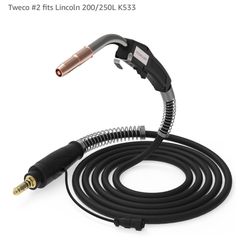 YESWELDER 15ft 250A MIG Welding Gun Torch Replacement for Tweco #2 fits Lincoln 200/250L K533