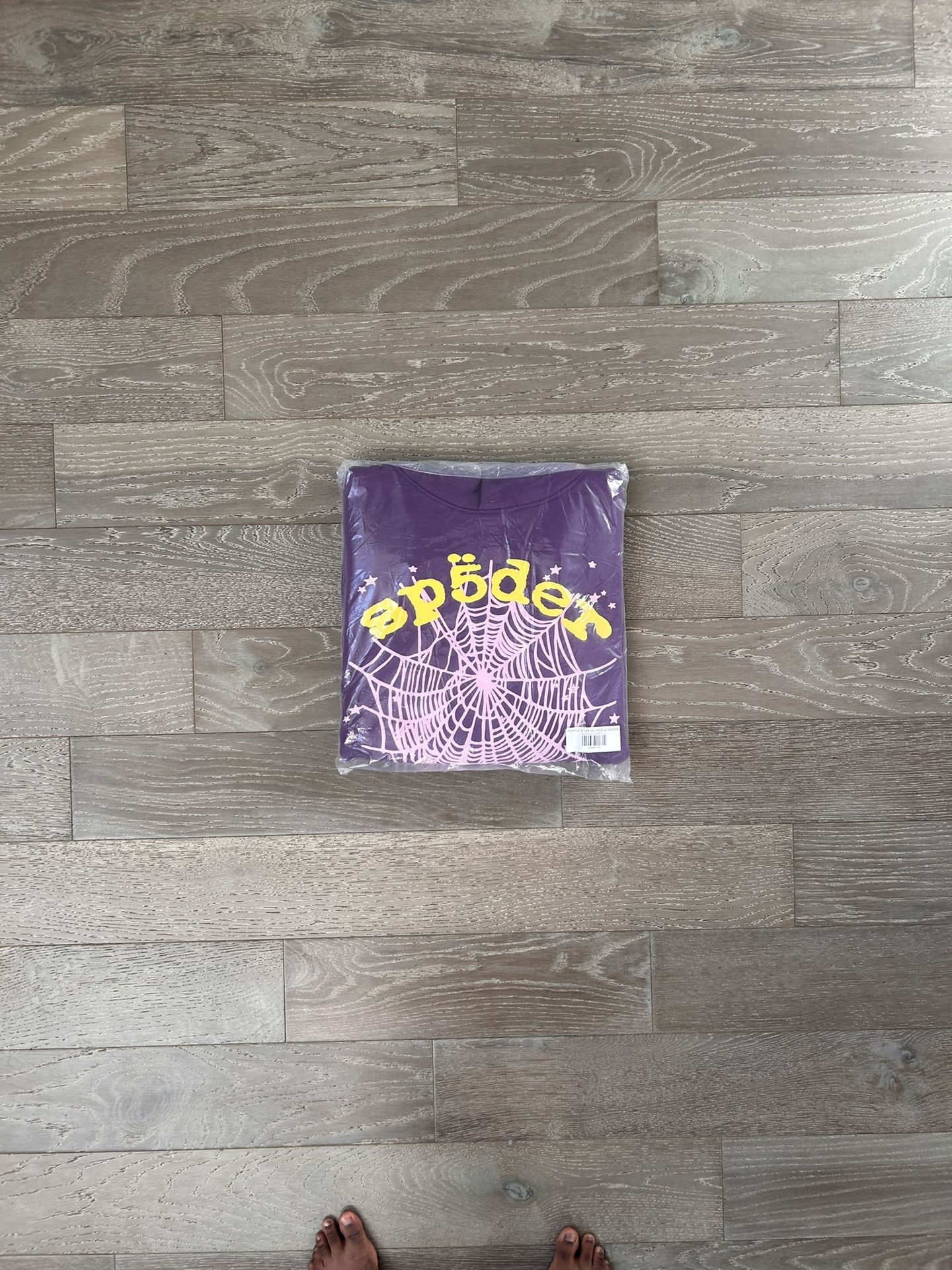 Spider Purple Star OG Web V2 Hoodie
