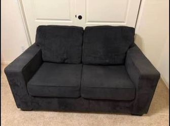 Navy blue couch & loveseat