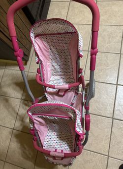 Double Baby Doll Stroller 