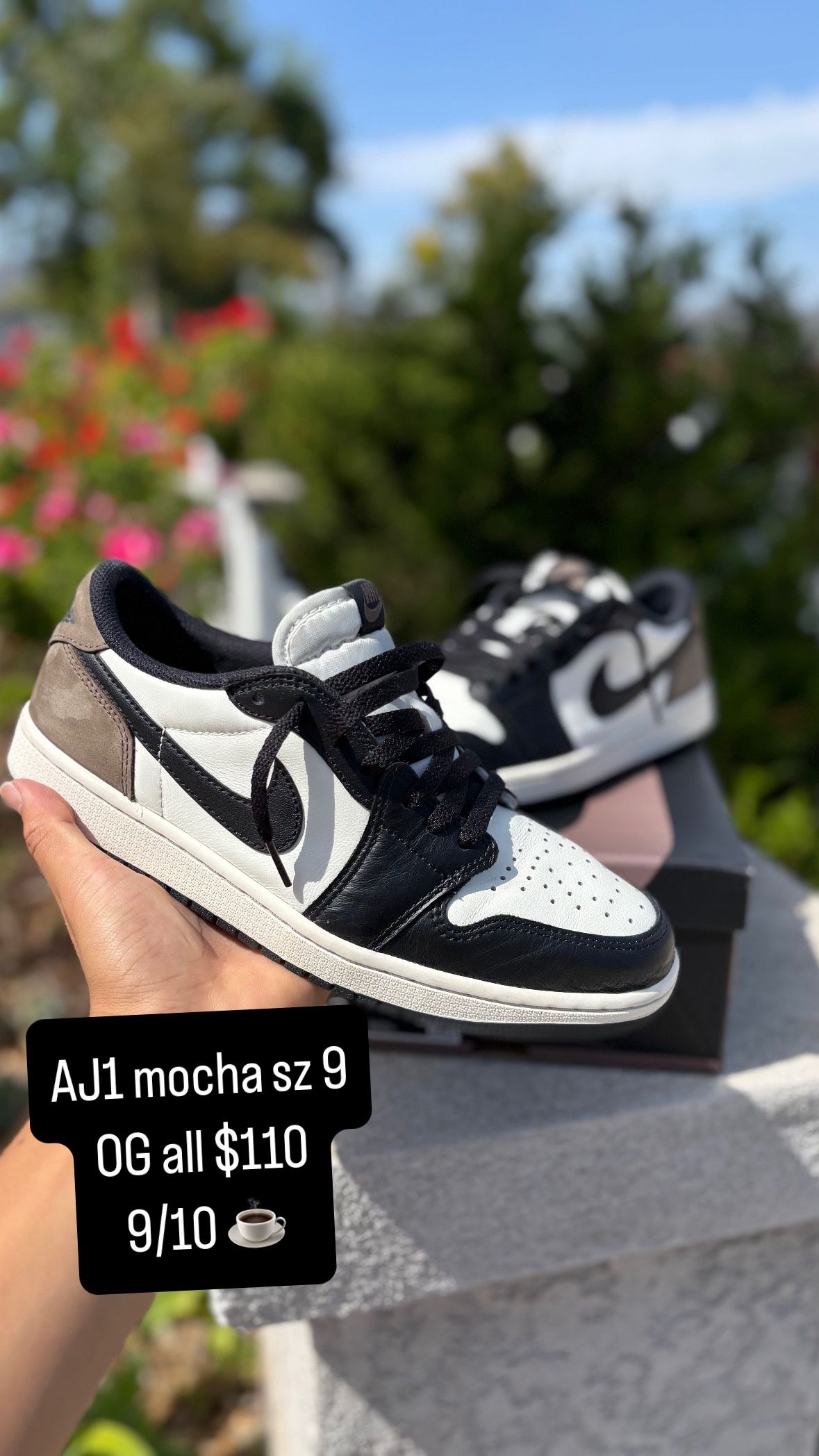 Jordan 1 Mocha Sz 9