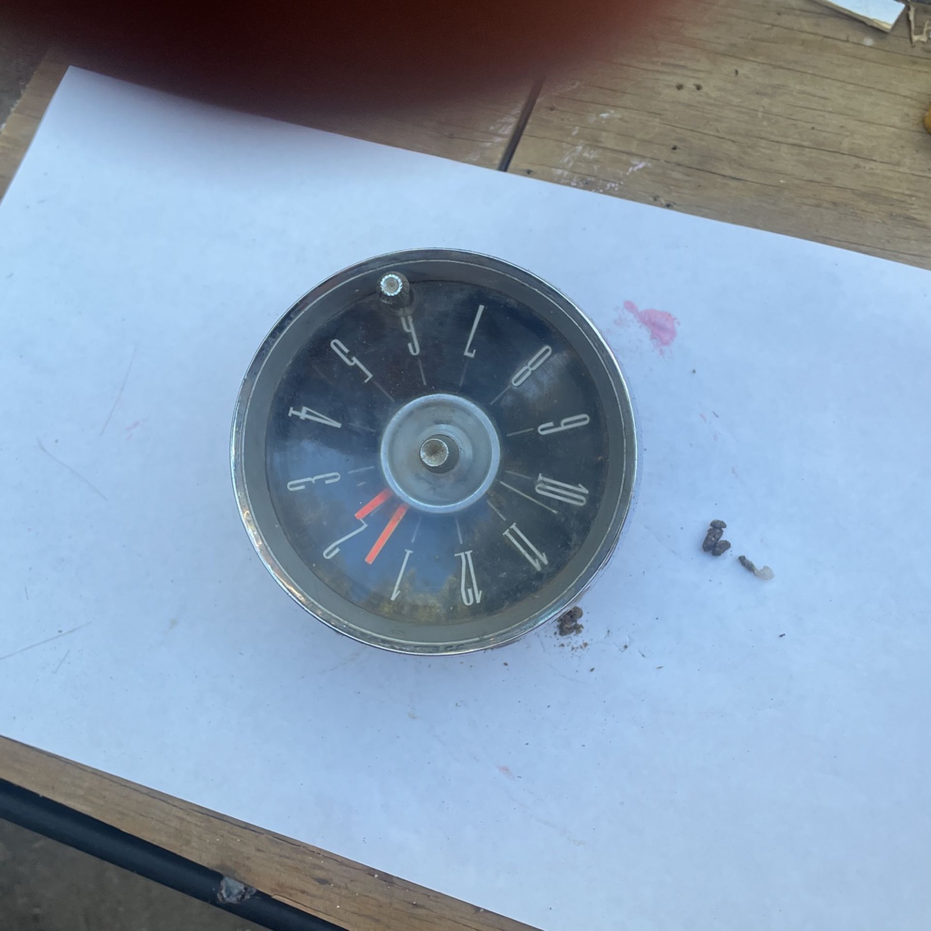 Chevy Impala Dash Clock