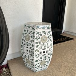Vintage Garden Stool Or Side Table Indoor/Outdoor