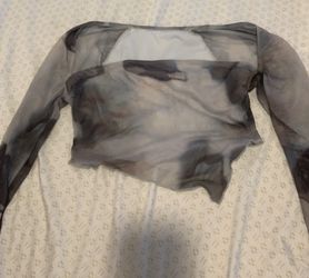 marble crop top 🖤🤍