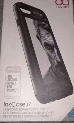 The 2nd screen for your iPhone7 (oaxis ink case)