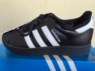Adidas Superstar Black White Sneakers