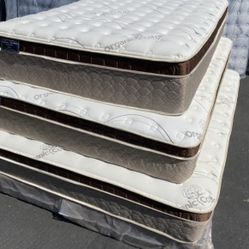 Ck Organic Cloud Edition Europillow Top 12inch Mattress!!
