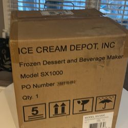 *NEW* Unopened Frozen Dessert And Beverage Maker