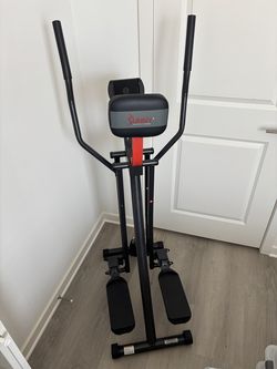 Sunny Health & Fitness Smart Air Walker Elliptical Glider