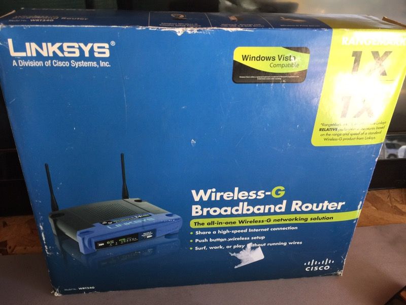 Linksys wireless G broadband router