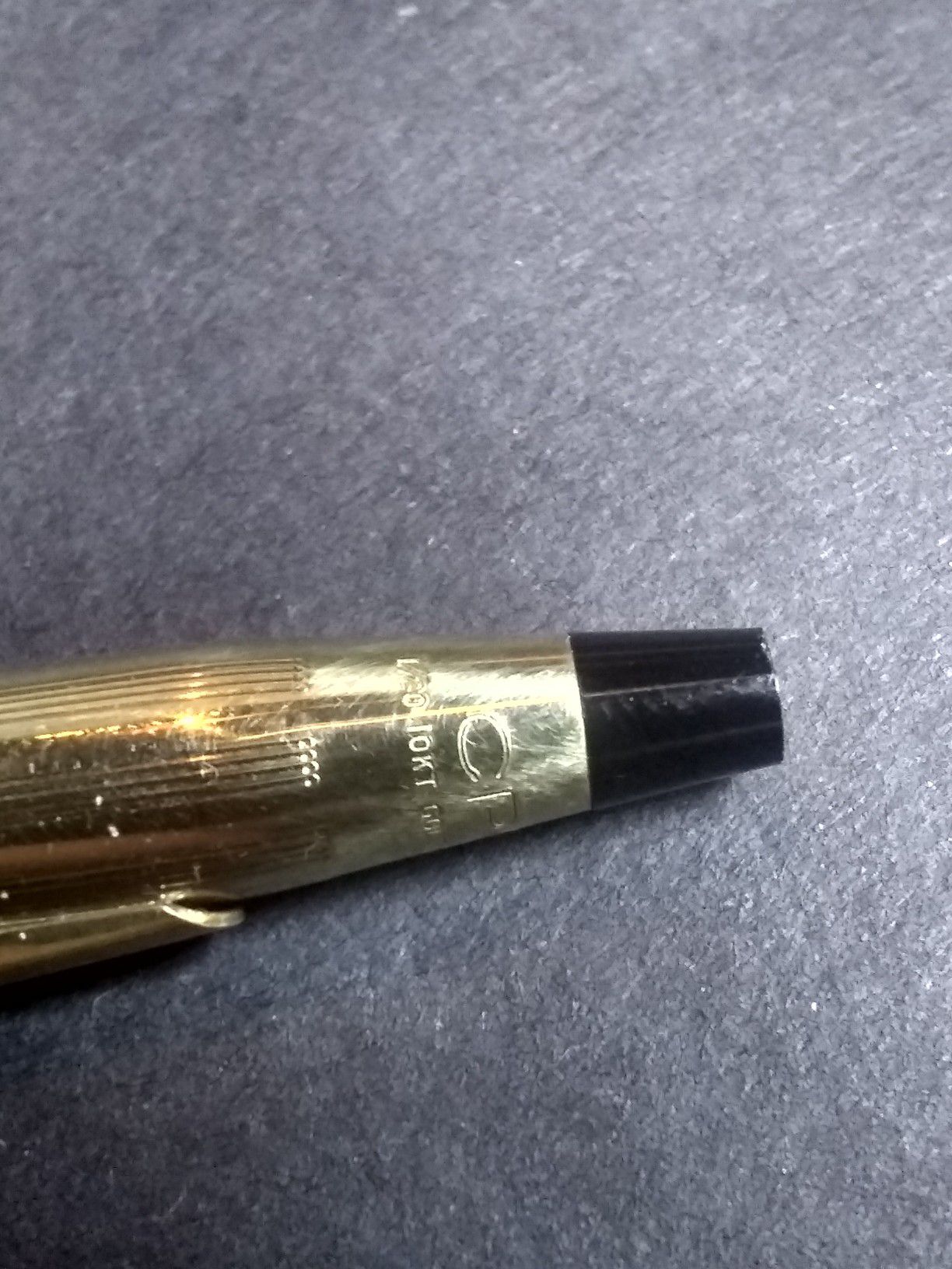 Vintage cross 10k gold filled pen.