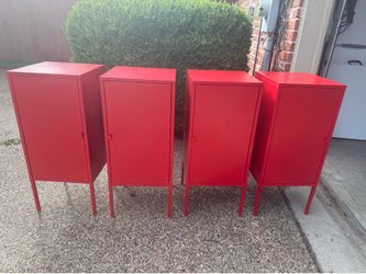 Metal side tables