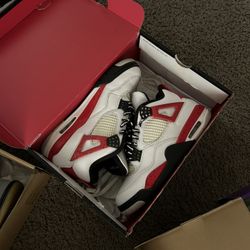 Jordan 4 Red Cement 