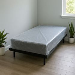Twin Size Box Spring Foundation | New in Plastic | All Sizes Available | Same-Day Delivery
