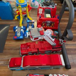 Paw Patrol large toy vehicle collection 