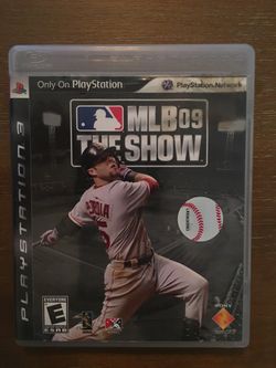 Sony PlayStation ps3 mlb 09 the show