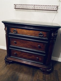 Granite nightstand