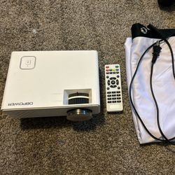 Projector with 100 Inch Projector Screen