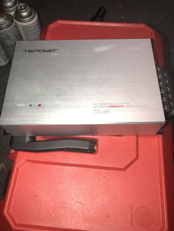 700 W Rms 4 Channel Amp